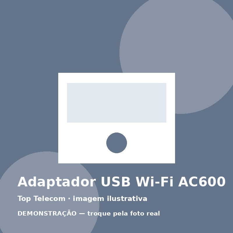 Adaptador USB Wi-Fi AC600