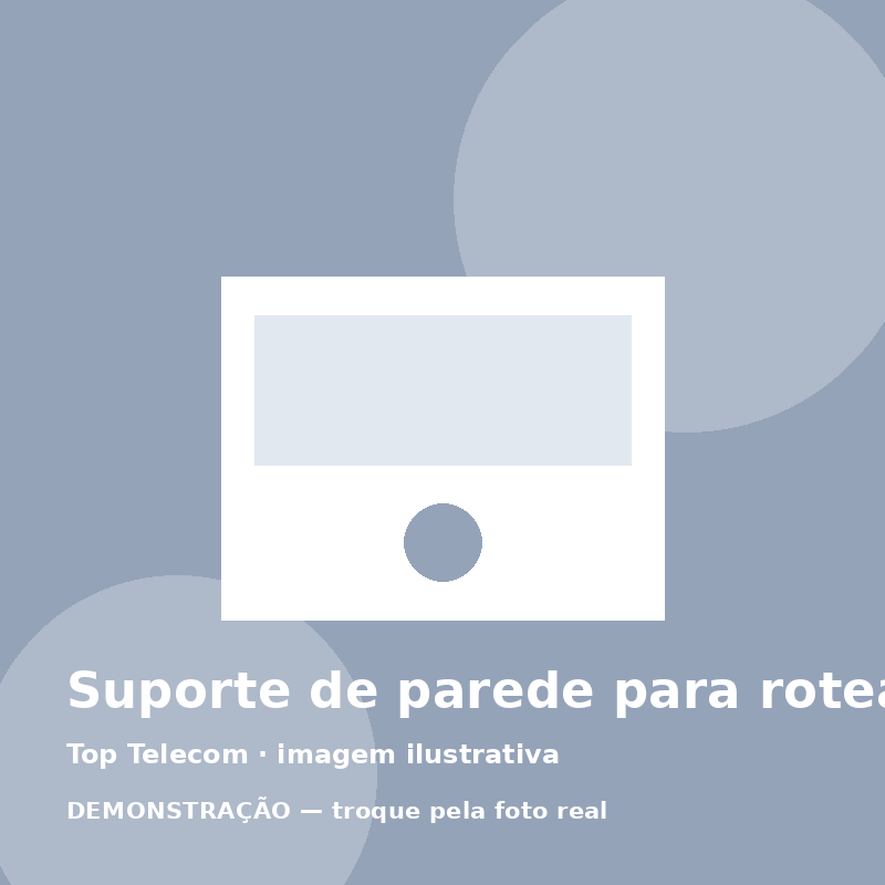 Suporte de parede para roteador